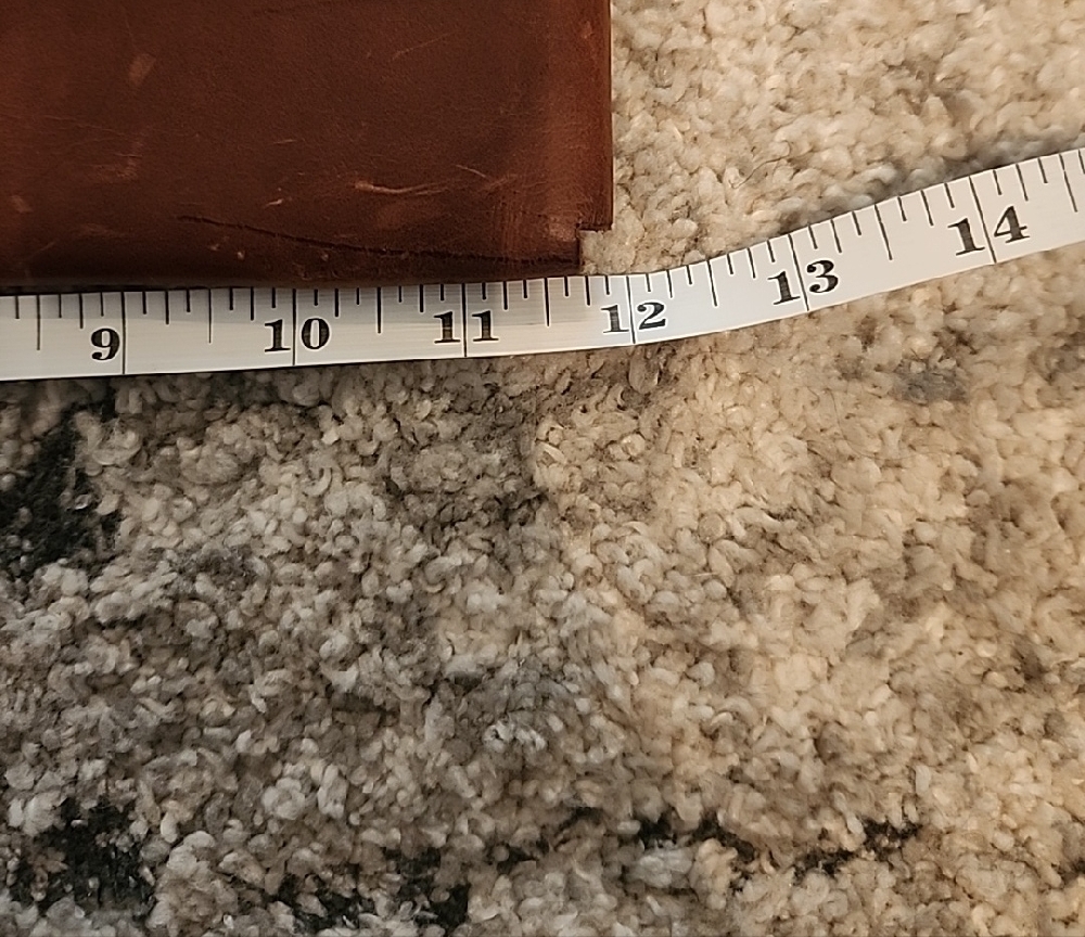 Classic Brown Leather Laptop/tablet Sleeve - Picture 6 of 7